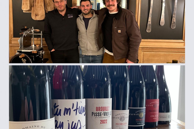 Tasting of the range with our importing friends in California.