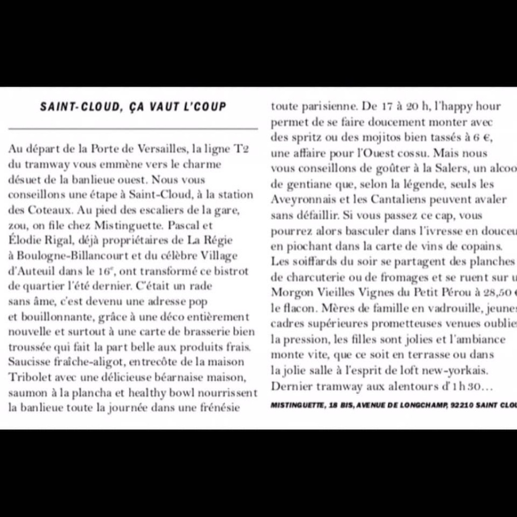 Le Petit Pérou apparaît ce mois d’octobre dans le magazine LUI à Paris !