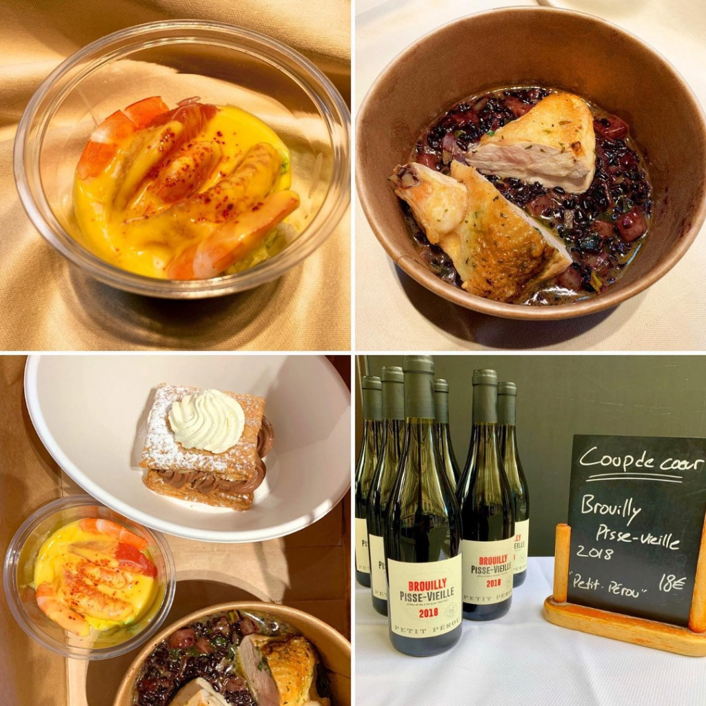 Our Brouilly at Café Constant in Paris 