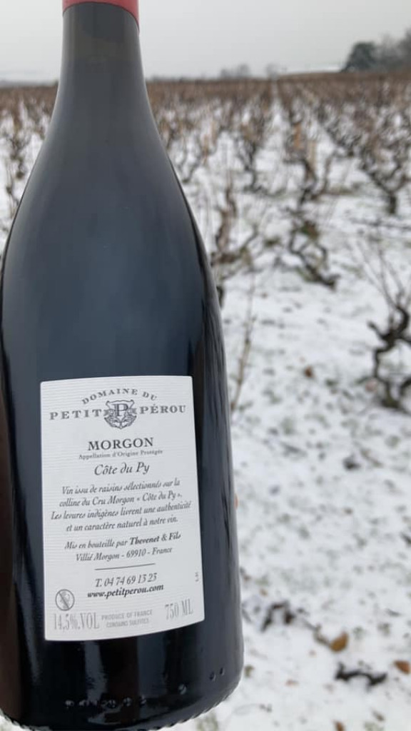 Nouvelle année, nouveau millésime, nouveau packaging pour notre Morgon Côté du Py 2018 !