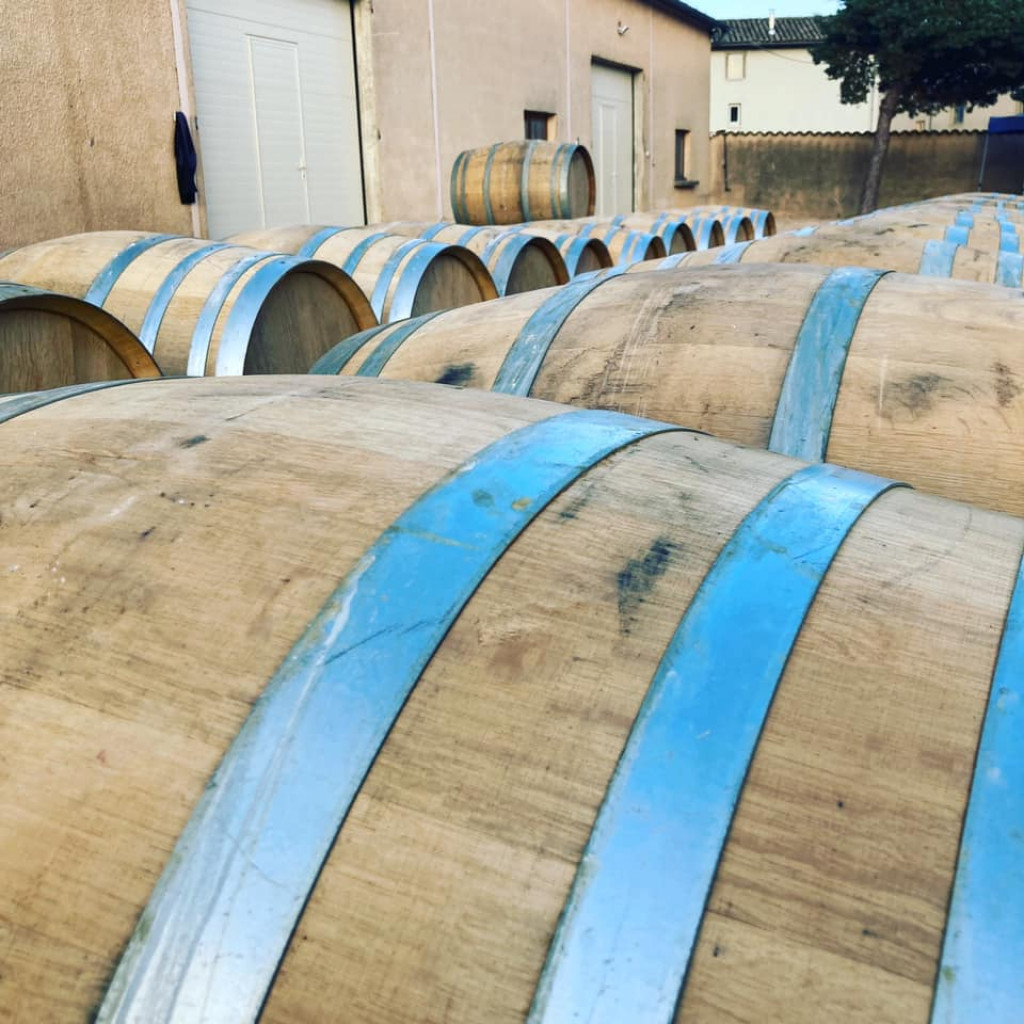Maintenance of white Beaujolais barrels