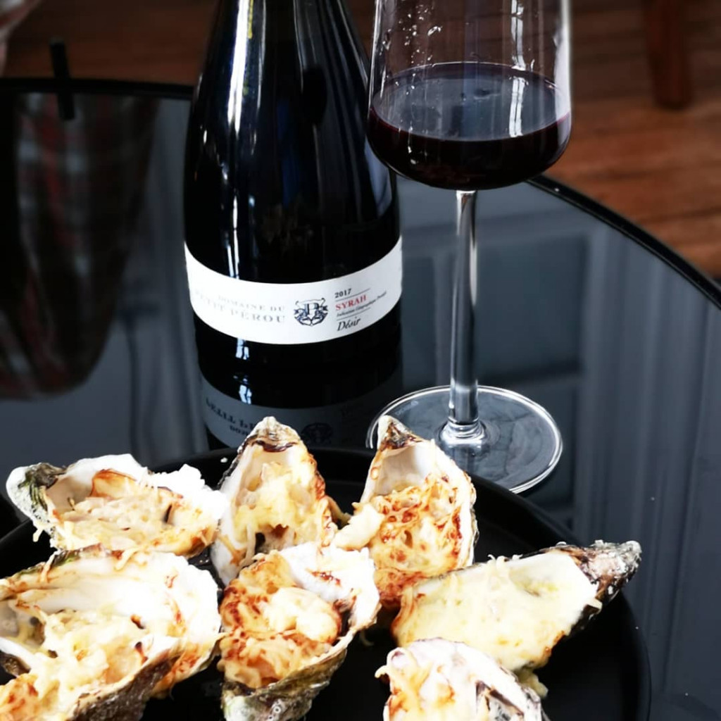 Article de Maître d'accords sur notre Syrah 100%