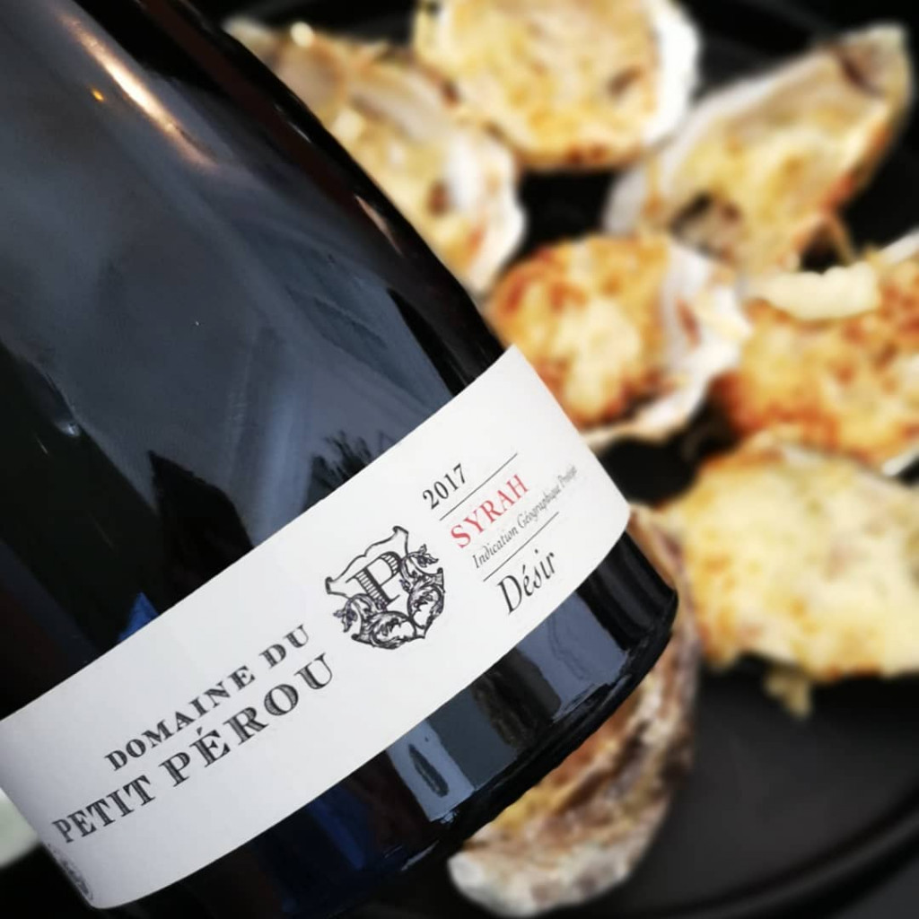 Article de Maître d'accords sur notre Syrah 100%