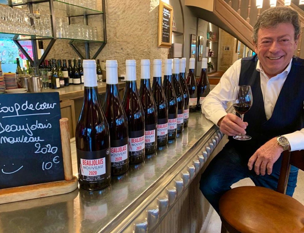 Notre Beaujolais nouveau avec Christian Constant à Paris 