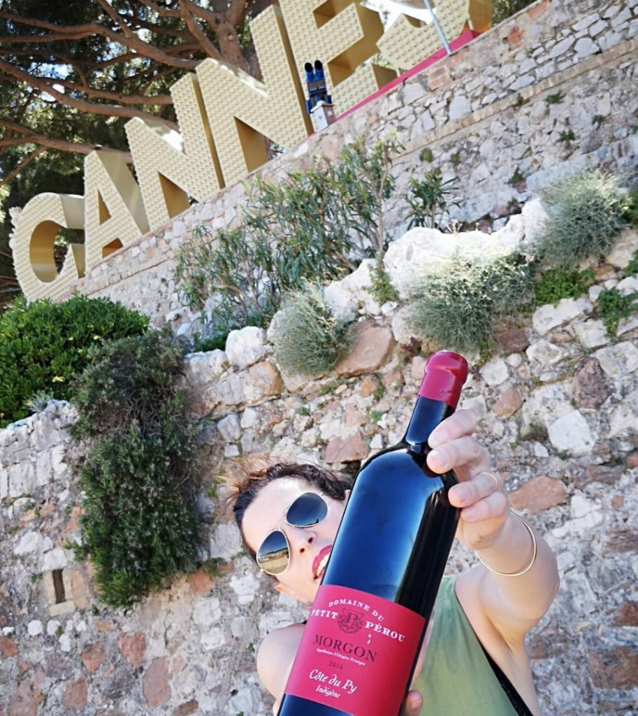  Our Morgon Côte du Py in Cannes with the Maison Maître d'accord
